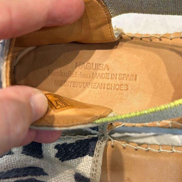 Naguisa Winter Espadrilles Handcrafted in Spain Mediterranean Shoes Sandals - Picture 8 of 9